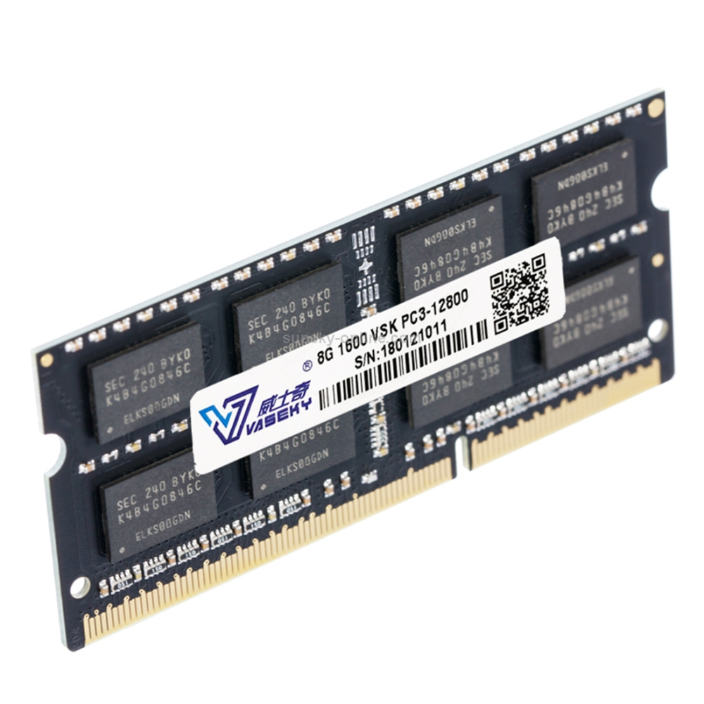 Memória Ram Para Notebook 8Gb DDR3 Vaseky 1600Mhz Vsk PC3-12800
